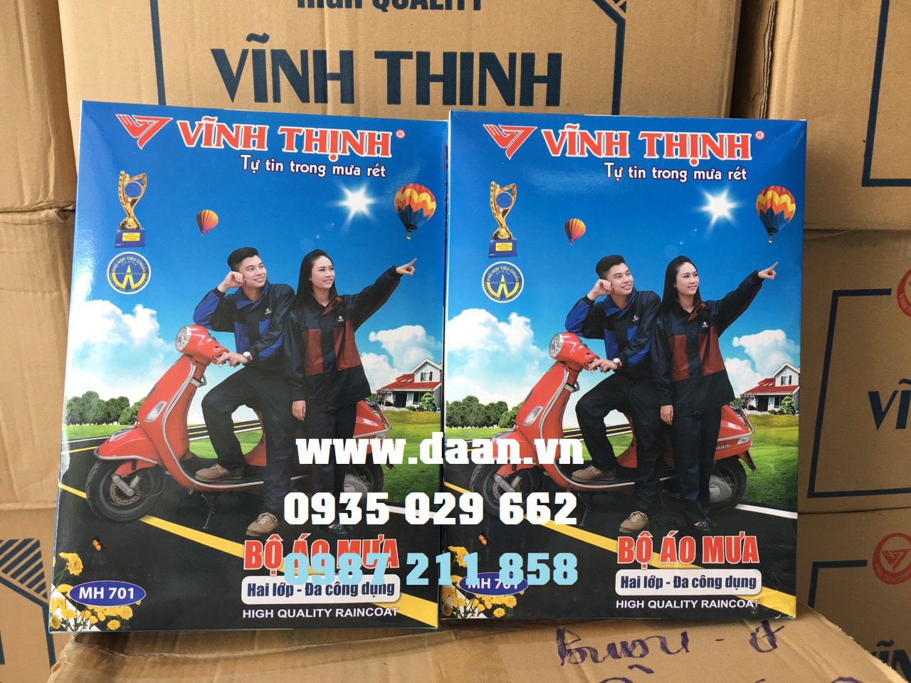 quần áo mưa vĩnh thịnh