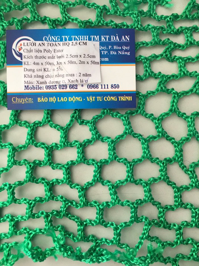 lưới dù an toàn chống rơi
