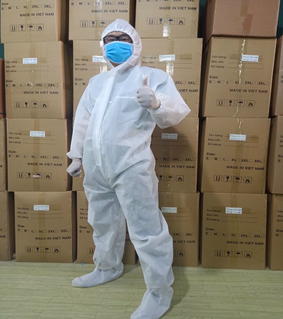 QUẦN ÁO PHÒNG DỊCH 7 MÓN