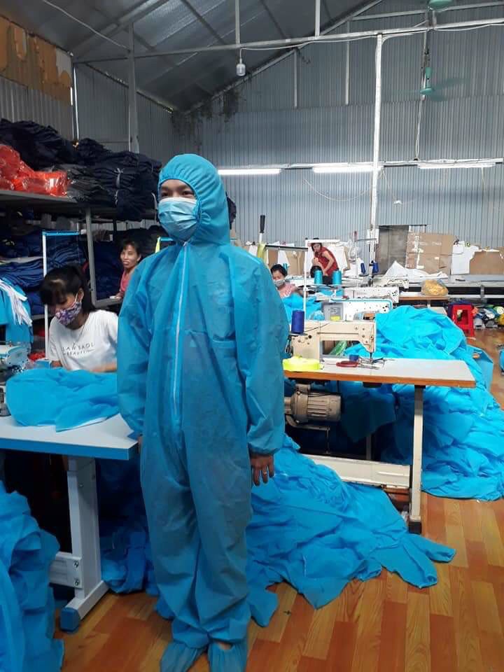 BỘ QUẦN ÁO PHÒNG DỊCH ĐÀ NẴNG